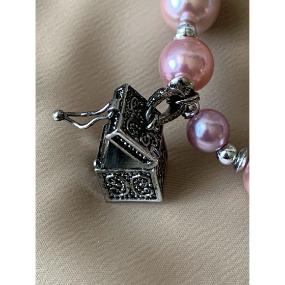 Valerie Parr Hill Faux Pearl Prayer Box Bracelet NEW WITH TAG - Picture 4 of 6